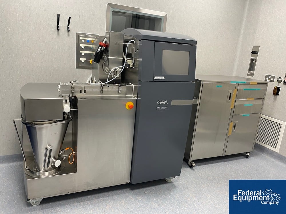 GEA Continuous Mixing / Granulation System, Model ConsiGma1 | Federal ...