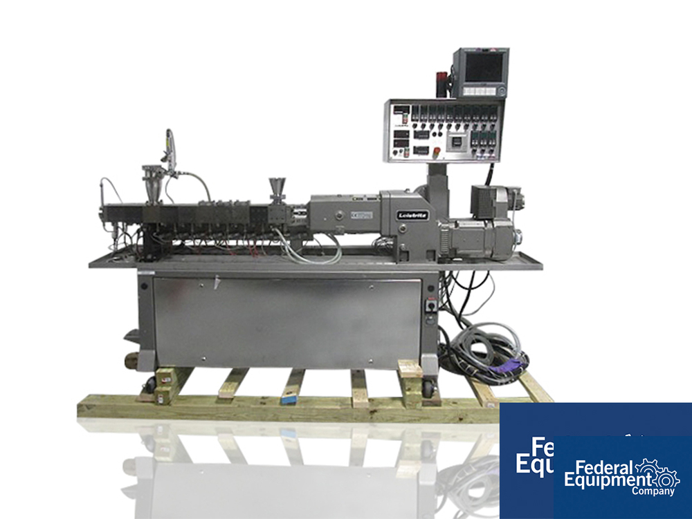 27 MM Leistritz Twin Screw Extruder Pelletizing Line | Federal