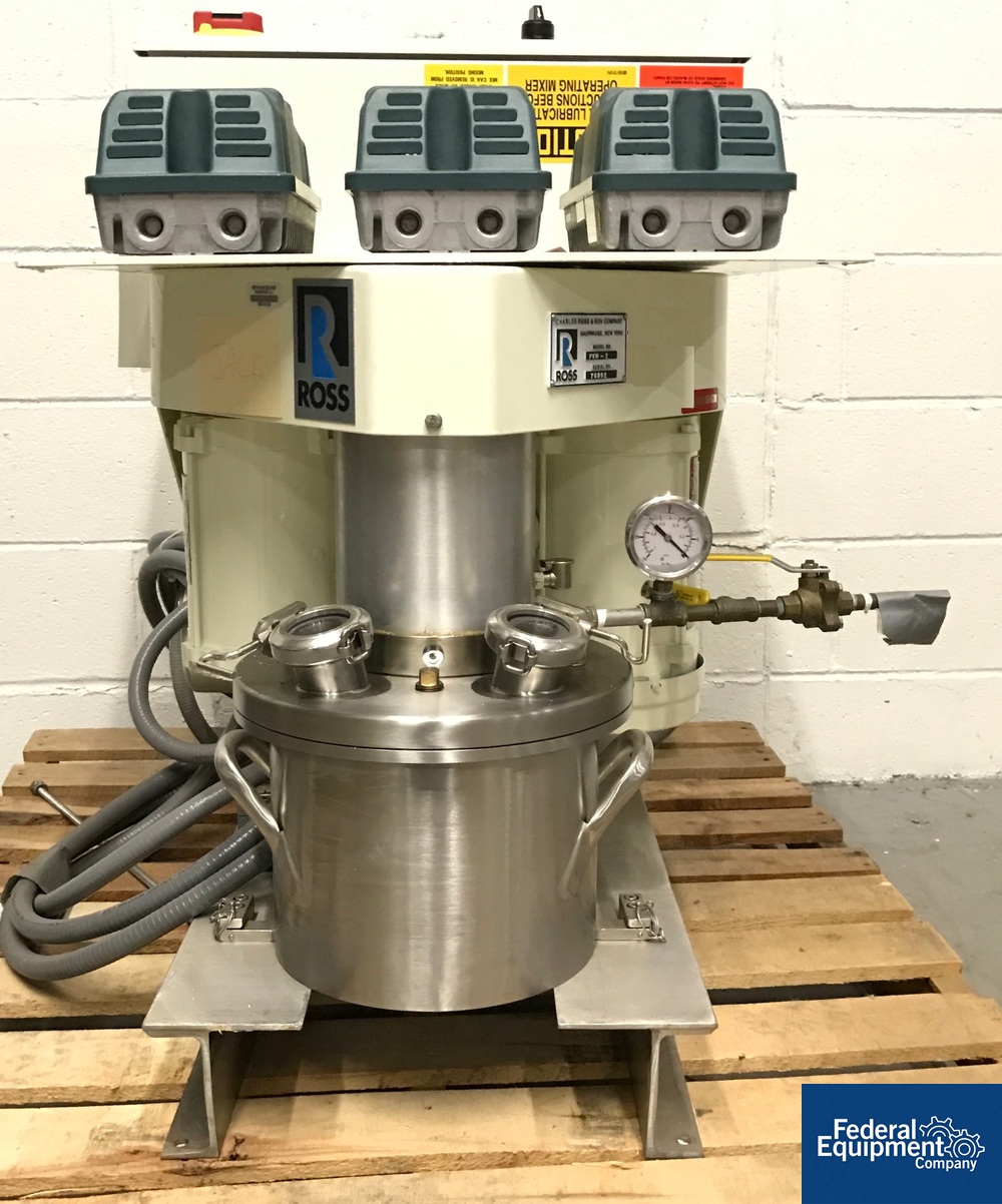 2 Gal Ross Planetary Mixer, Model PVM2, S/S | Federal Equipment