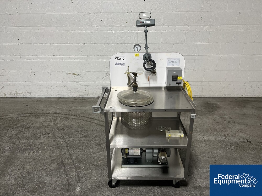 Portable Vacuum Flask with Pump Federal Equipment Company