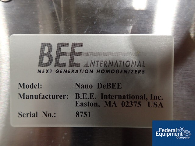 Debee Homogenizer, Model Nano | Federal Equipment Company