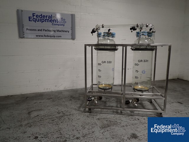 100 Liter QVF glass receivers | Federal Equipment Company
