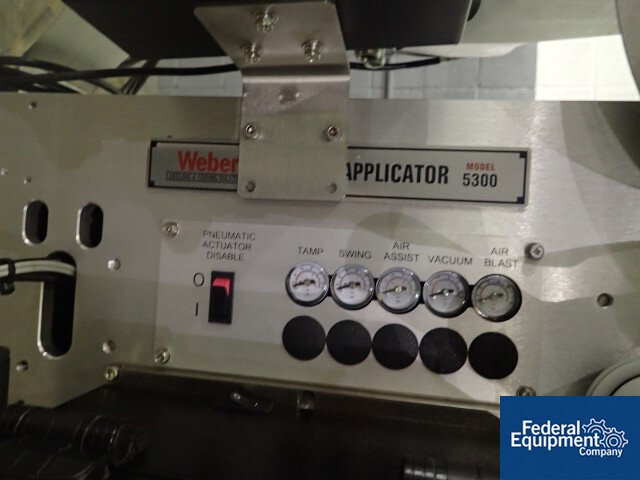 Weber Print and Apply Labeler, Model 5300 | Federal Equipment Company
