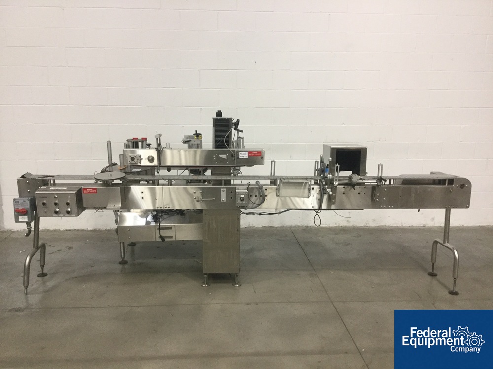 Labelstar Wrap Around Labeler, Model LS4000SX | Federal Equipment Company