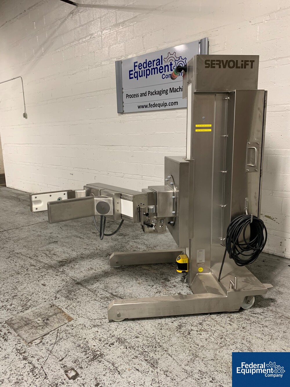 Servolift Mobile Bin Blender, Type HC, 250KG | Federal Equipment Company