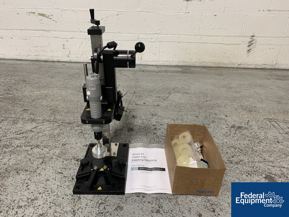 Kinex ES Table Top Capper | Federal Equipment Company