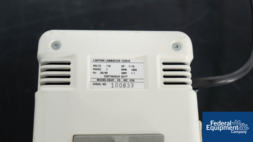 Lightnin Lab Master Mixer, Model TS2010 Federal Equipment Company