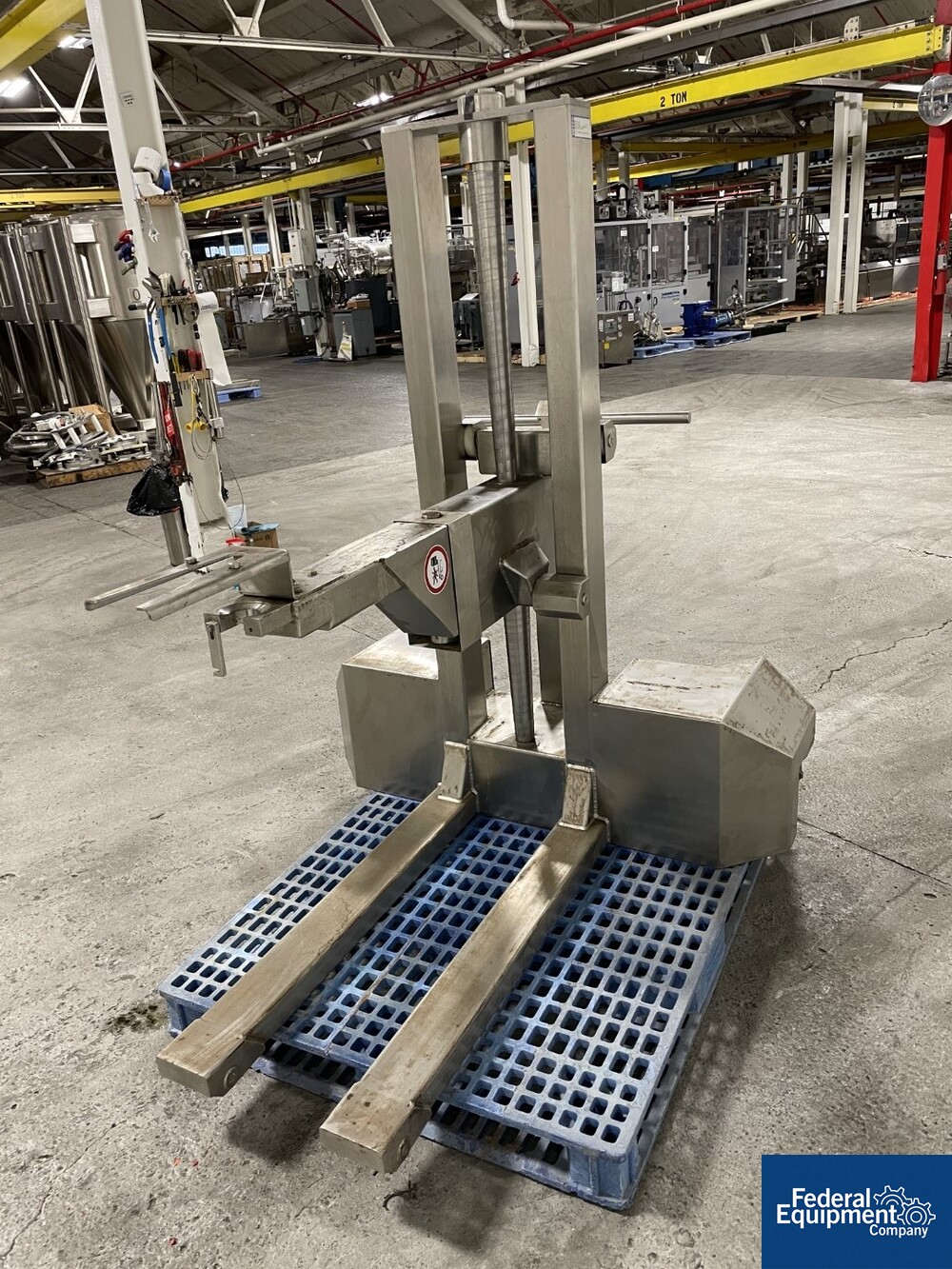 Fette Turret Lift | Federal Equipment Company