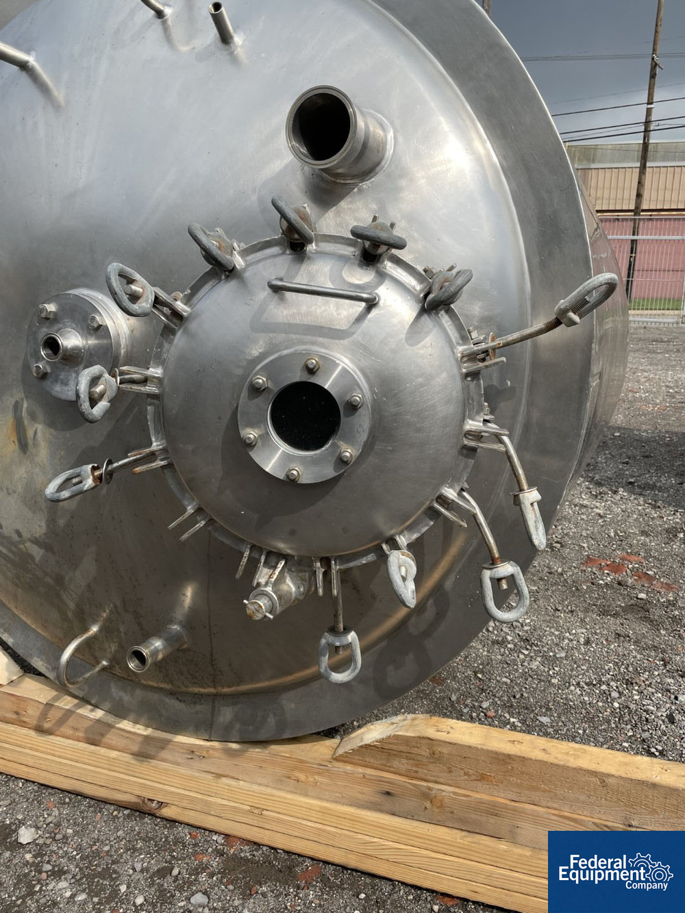 750 Gal Alloy Fab Reactor, 316L S/S, 100/100# | Federal Equipment Company