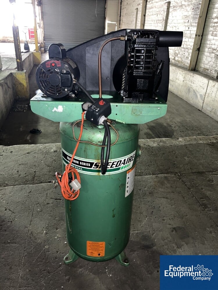 Speedaire 30 Gal Air Compressor Model 4b233b Federal Equipment Company