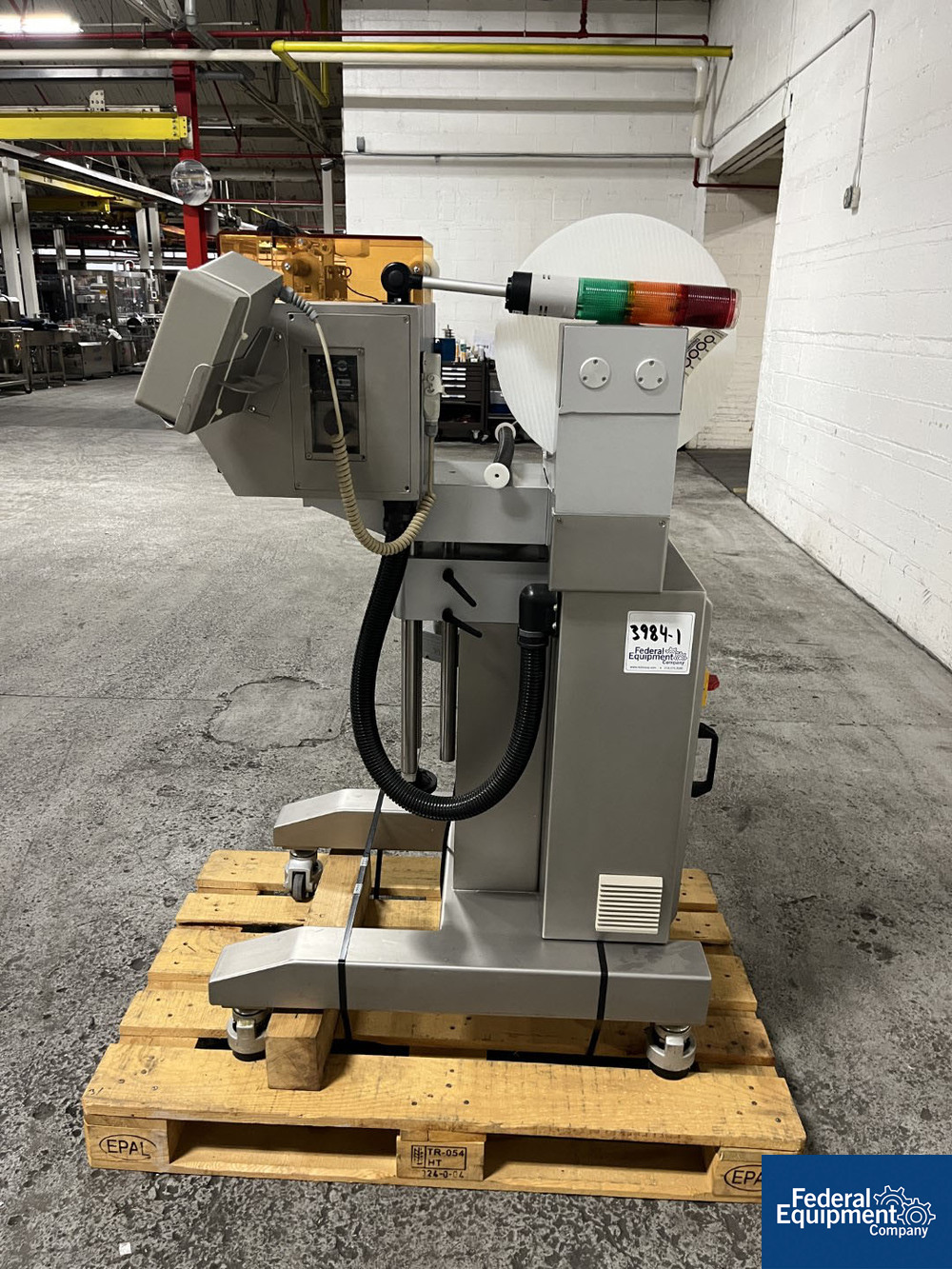 CVC Desiccant Pouch Inserter, Model 1103 Federal Equipment Company