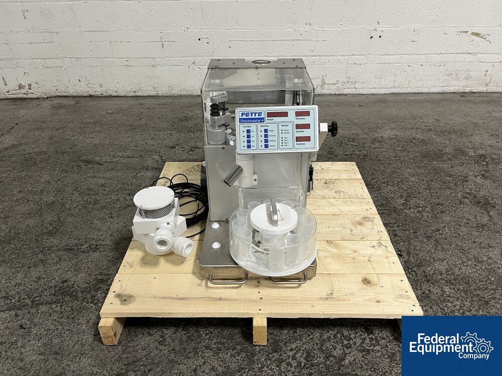 Checkmaster Fette Checkmaster 4.1 Tablet Tester | Federal Equipment Company