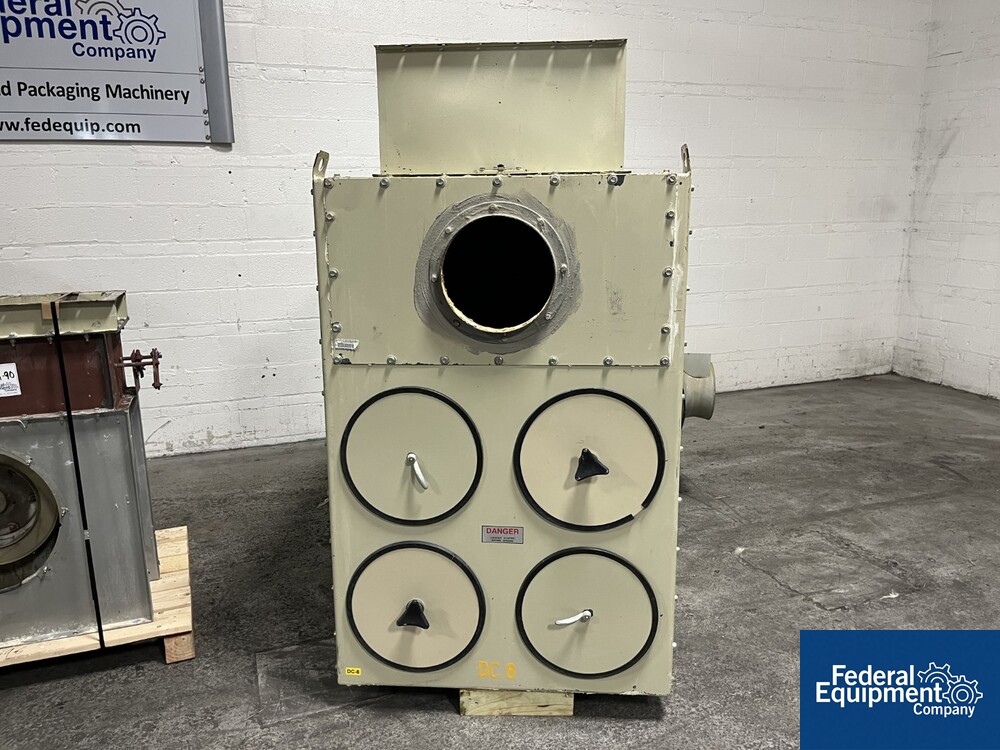 1,648 Sq Ft AAF Dust Collector, C/S, Model 2RC8, 10 HP Federal Equipment Company