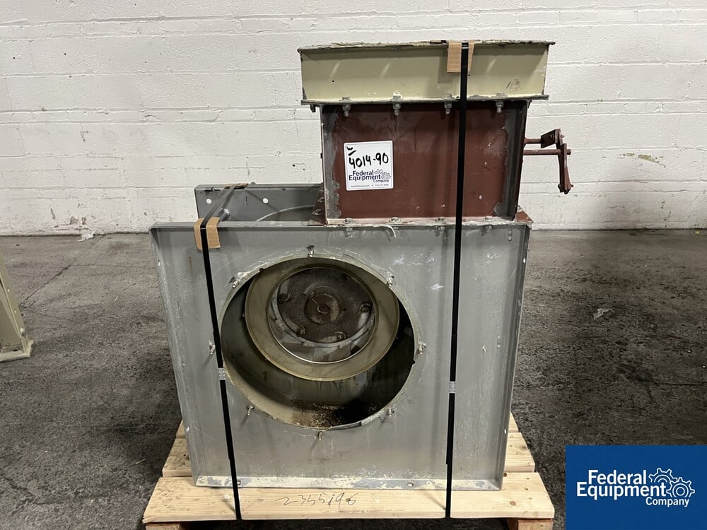 1,648 Sq Ft AAF Dust Collector, C/S, Model 2RC8, 10 HP Federal Equipment Company