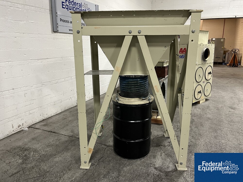 1,648 Sq Ft AAF Dust Collector, C/S, Model 2RC8, 10 HP Federal Equipment Company