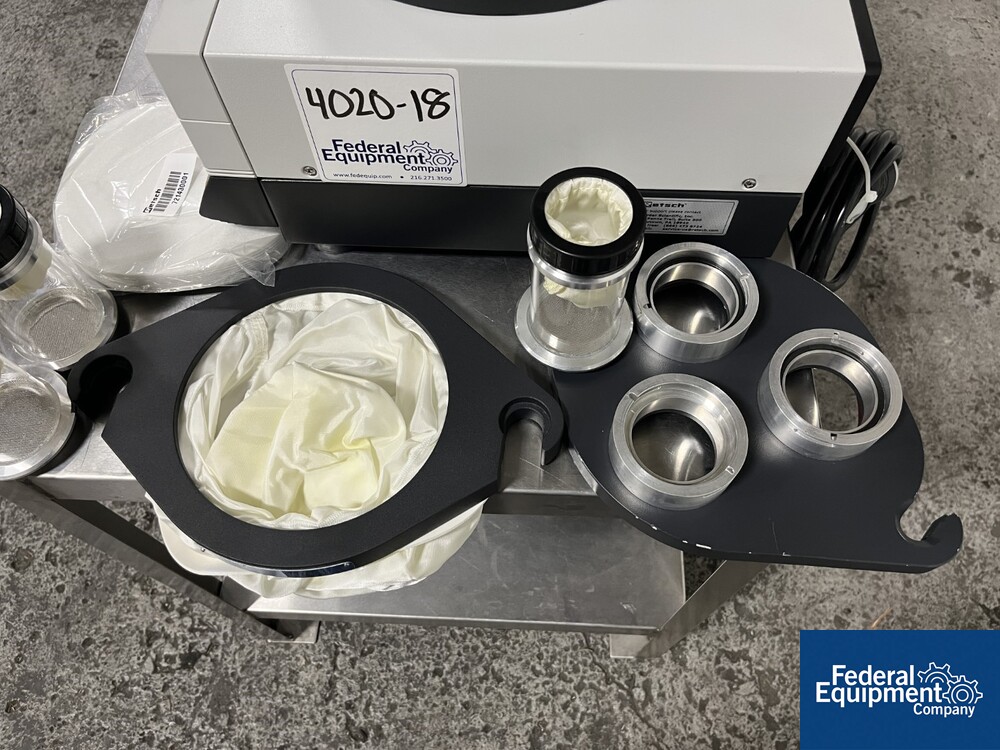 Retsch TG 200 Fluid Bed Dryer Federal Equipment Company