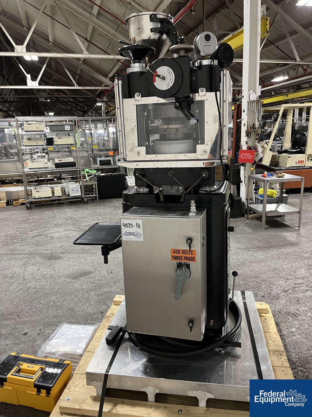 Manesty Betapress Tablet Press & Dies Federal Equipment Company