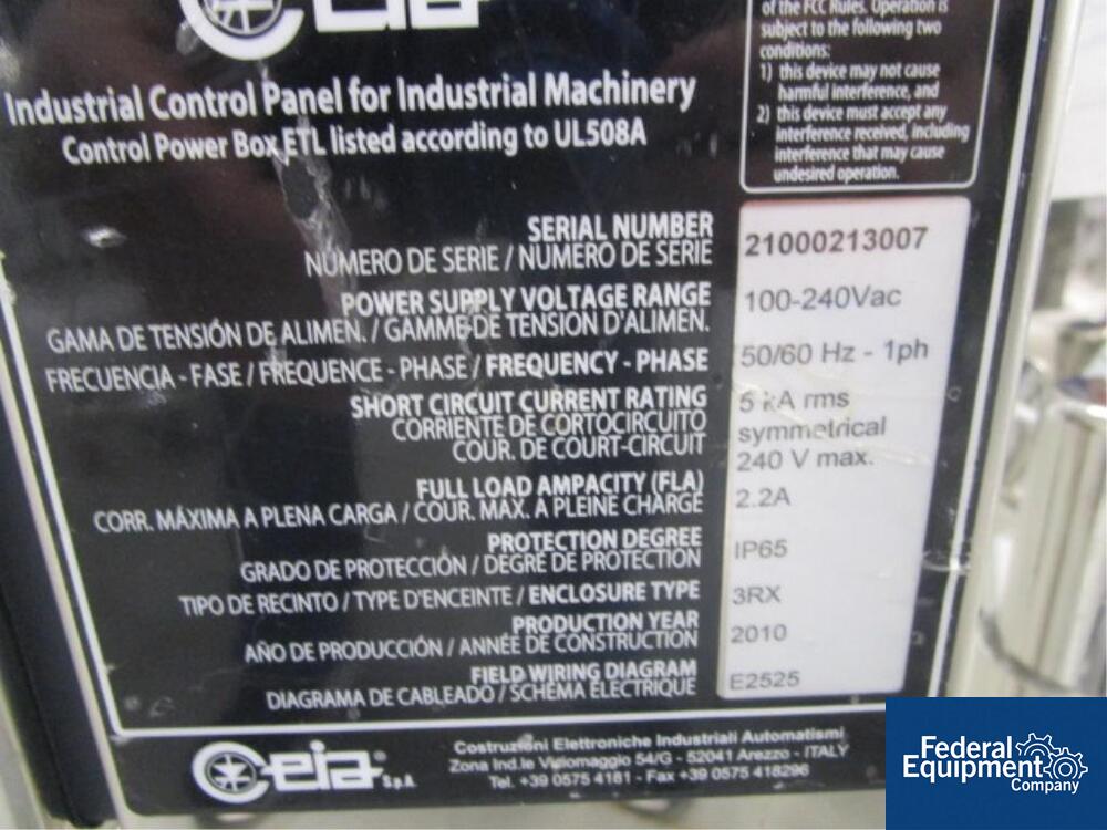 Ceia Metal Detector Model THS PH21N Federal Equipment Company