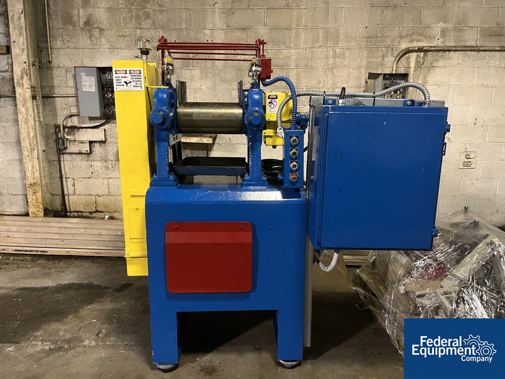 6" X 13" Thropp Two Roll Mill Federal Equipment Company