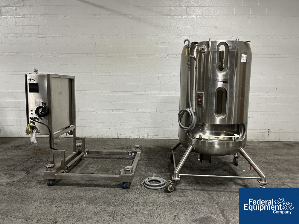 1,000 Liter Xcellerex Single Use Bioreactor, S/S, Model XDR 1,000 Liter Xcellerex Single Use Bioreactor, S/S, Model XDR