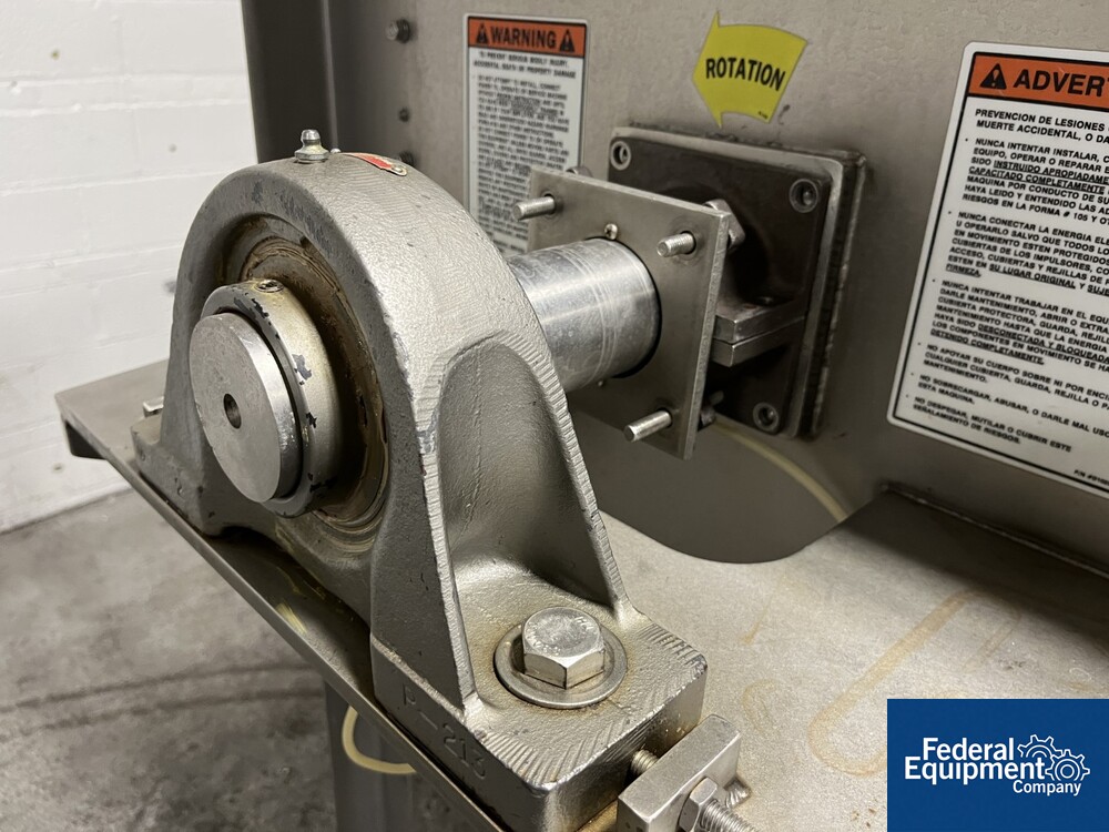 Marion Paddle Blender, 10 Cu Ft Federal Equipment Company