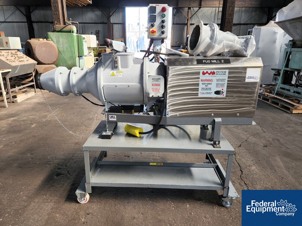 Peter Pugger Deairing Pugmill, Model VPM60 MCE Federal Equipment Company