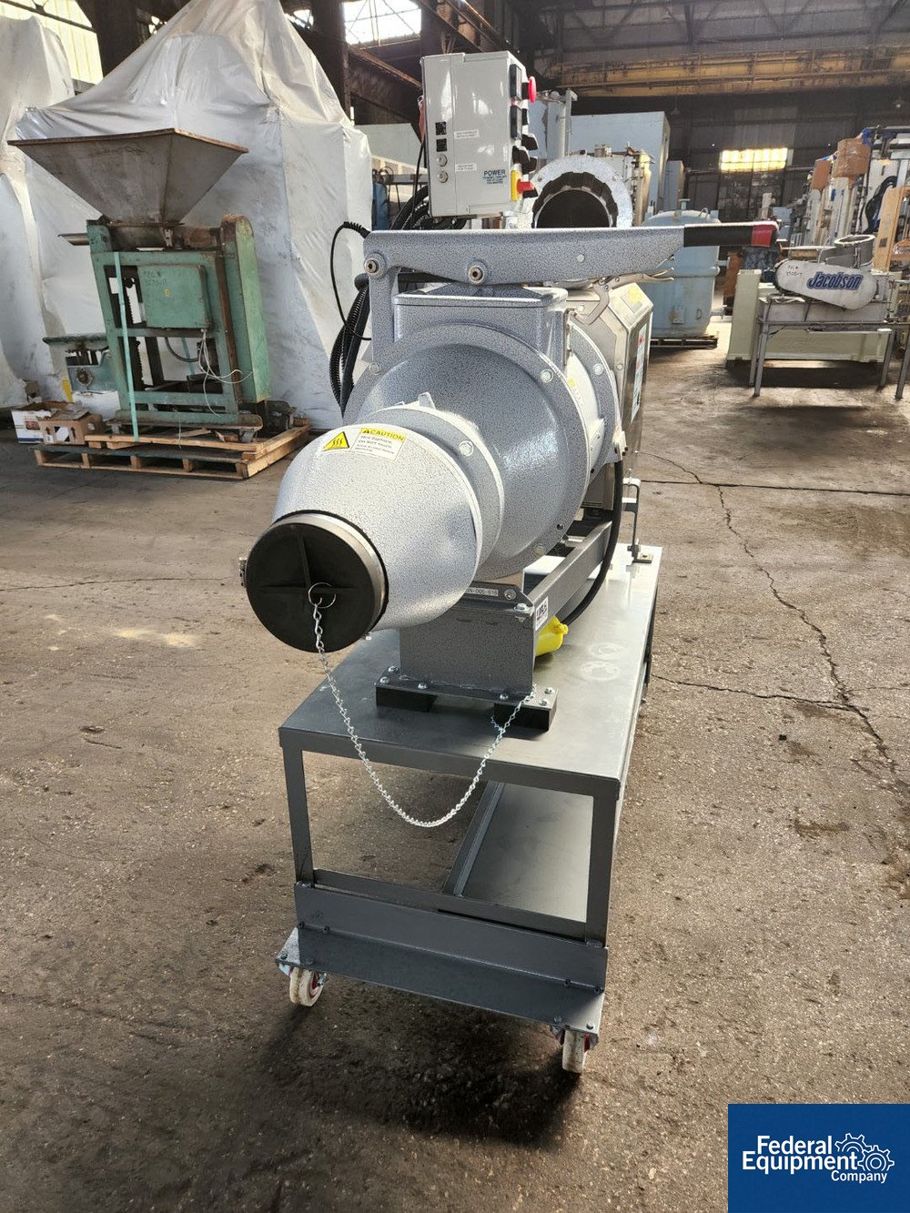 Peter Pugger Deairing Pugmill, Model VPM60 MCE Federal Equipment Company