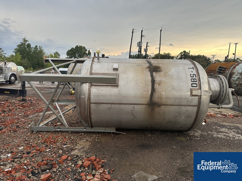 2,500 Gal Apache Receiver Tank, S/S, 90# | Federal Equipment Company