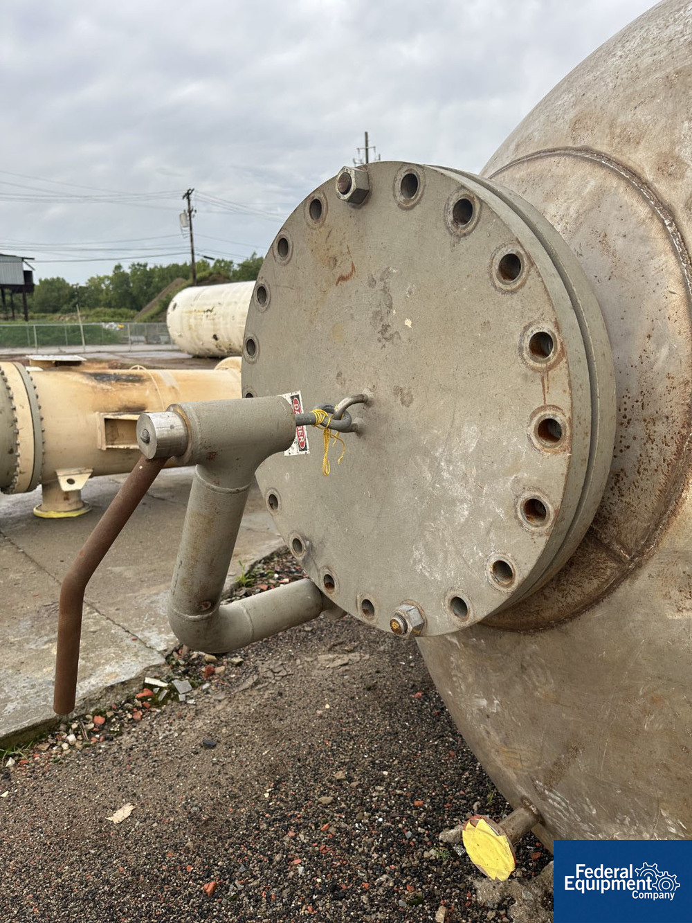 2,500 Gal Apache Receiver Tank, S/S, 90# | Federal Equipment Company