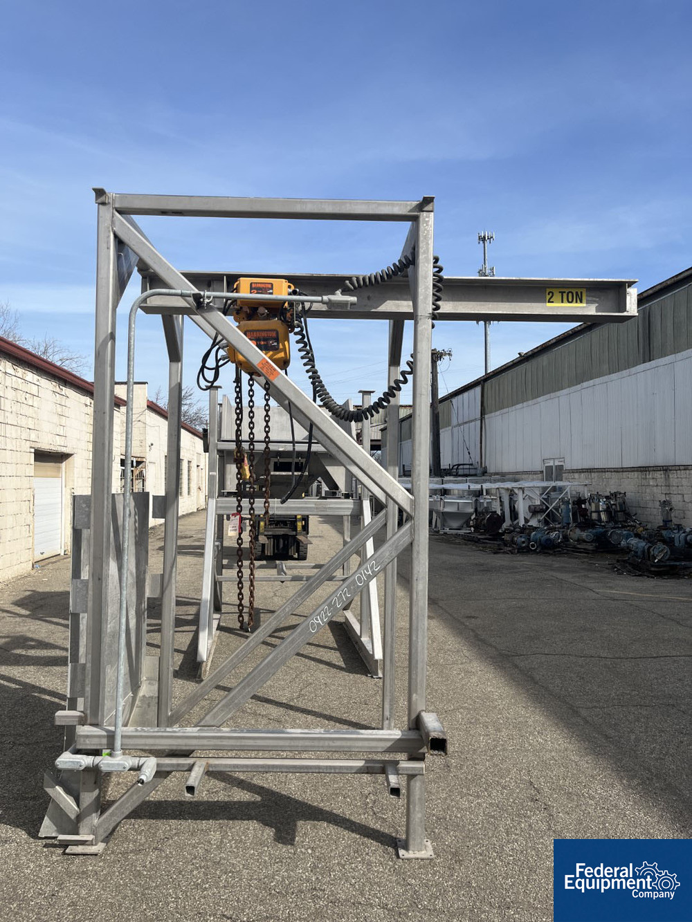 Hapman Bulk Bag Unload Stand | Federal Equipment Company