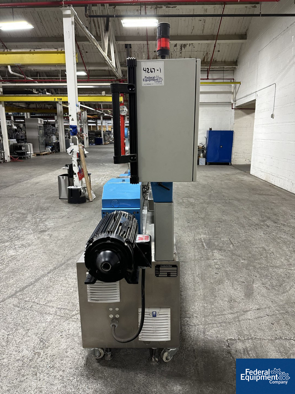 27 MM Leistritz Twin Screw Extruder, Model ZSE Micro27-40D