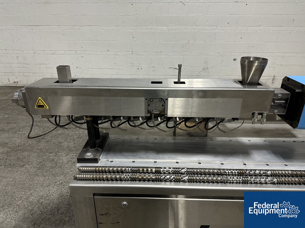 27 MM Leistritz Twin Screw Extruder, Model ZSE Micro27-40D