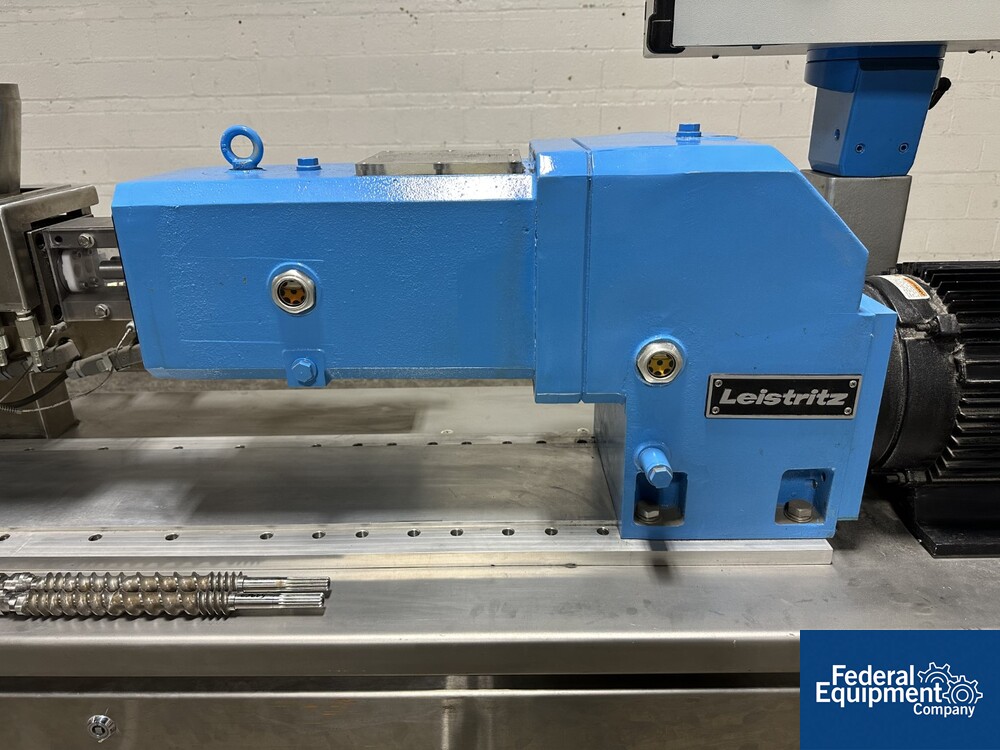 27 MM Leistritz Twin Screw Extruder, Model ZSE Micro27-40D