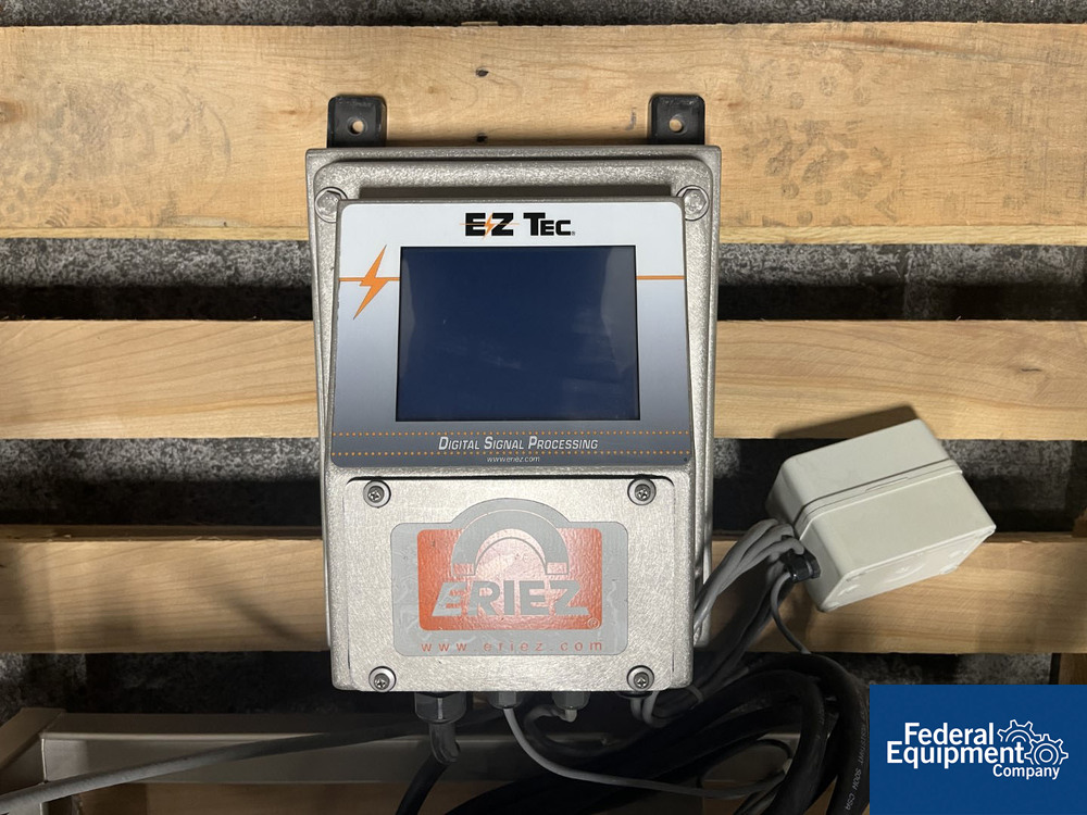 Eriez Model DSP 7.25 LPVR Flow through Metal Detector Federal