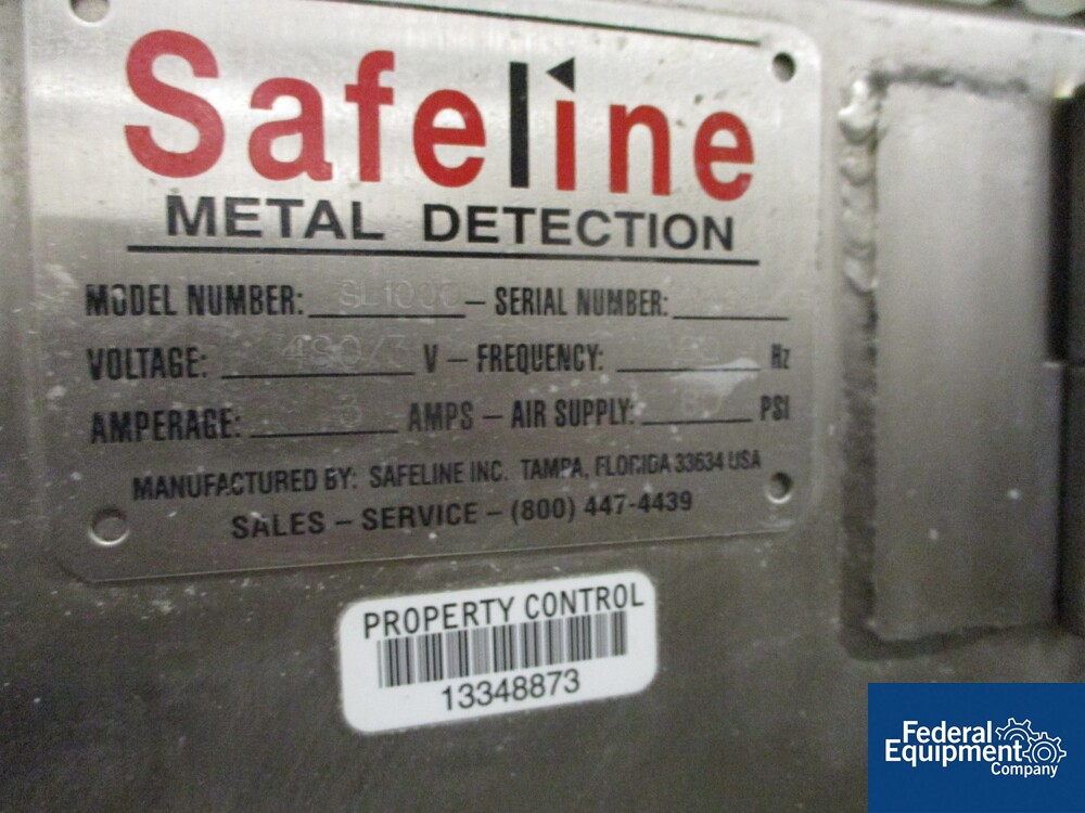 Safeline Metal Detector, Model SL1000, 5