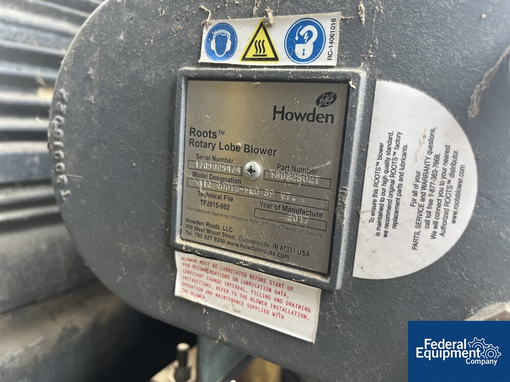 Kaeser Omega Rotary Blower, Model FB350, 100 HP Federal Equipment Company