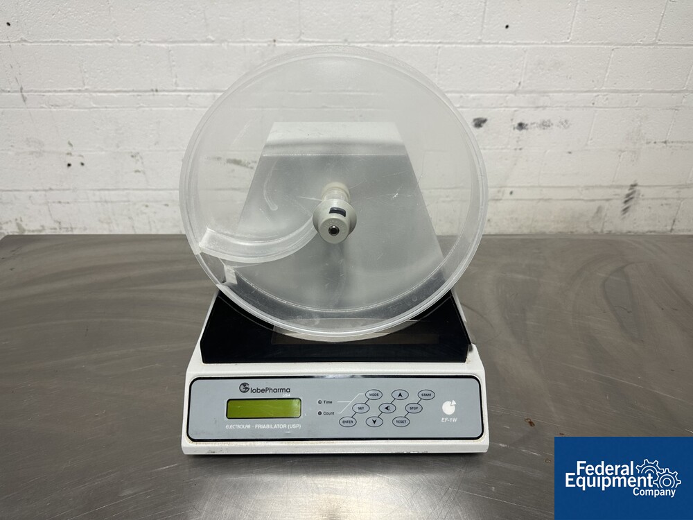 GlobePharma Friability Tester, Model EF-1W | Federal Equipment Company