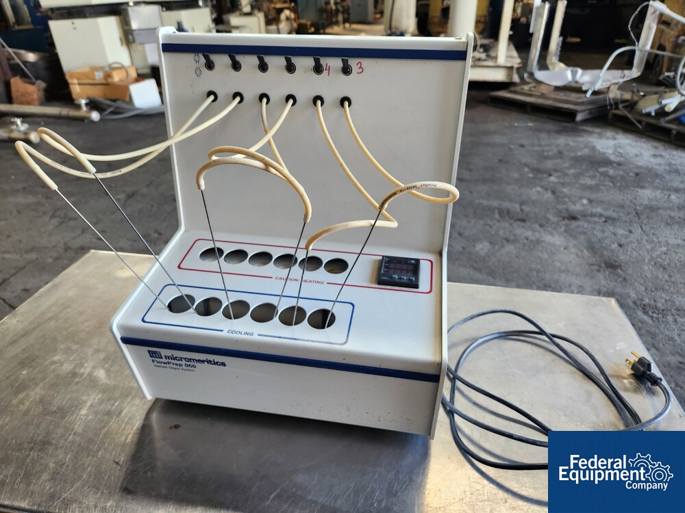 Micromeritics Sample Degas System, Model Flowprep 060 Federal