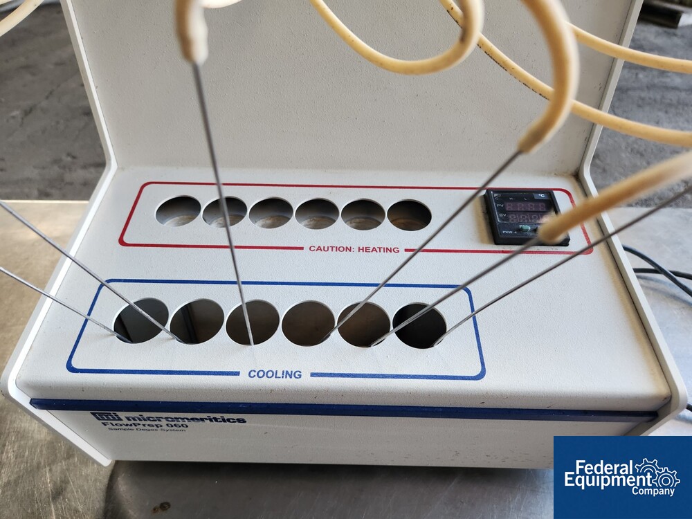 Micromeritics Sample Degas System, Model Flowprep 060 Federal