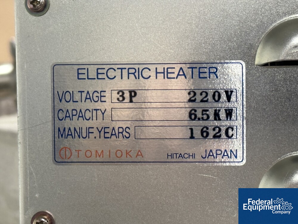 Freund Vector Spray Dryer System, Model VSD-800 | Federal