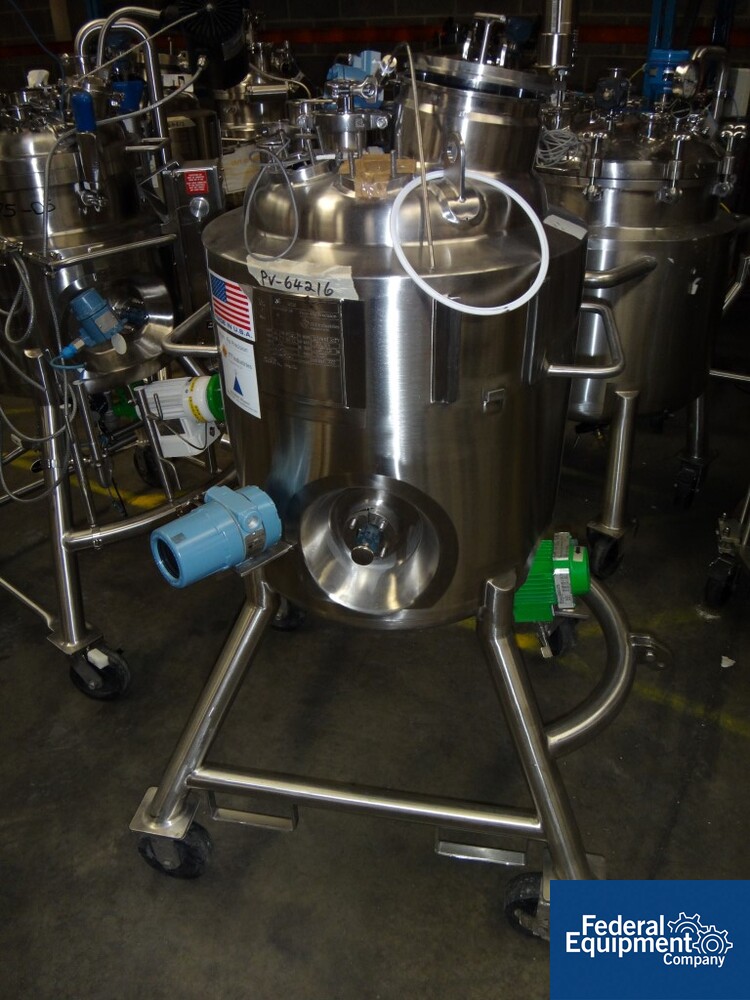 100 LITER PURE FLO PRECISION RECEIVER, 316L S/S, 3.5 BAR | Federal ...