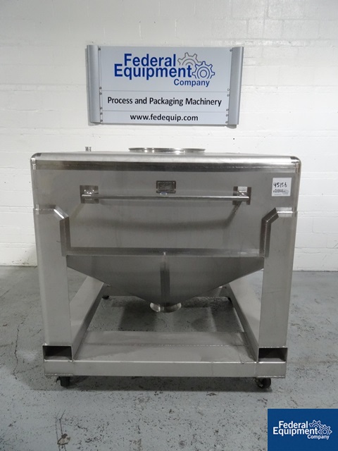 64 CU FT TOTE BIN, S/S | Federal Equipment Company