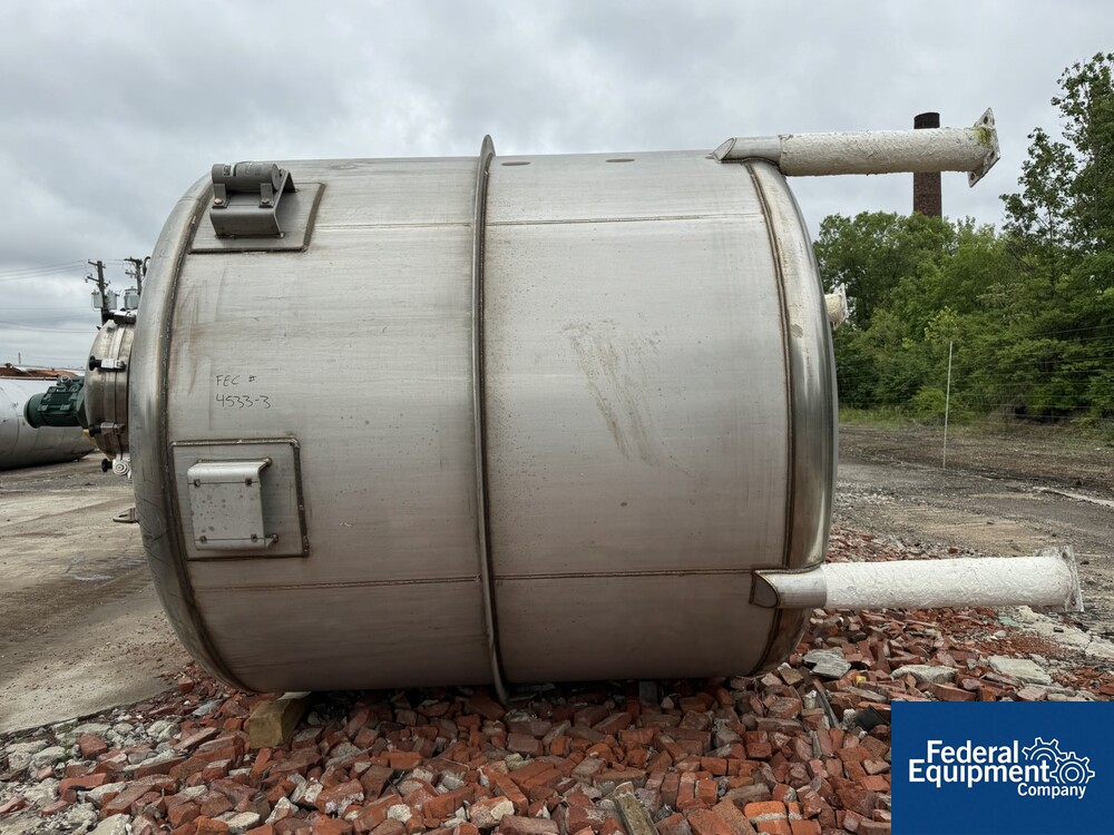 Apache Tank Inlet 4,700 Gal Apache Agitated Receiver Tank, 304 S/S | Federal Equipment ...