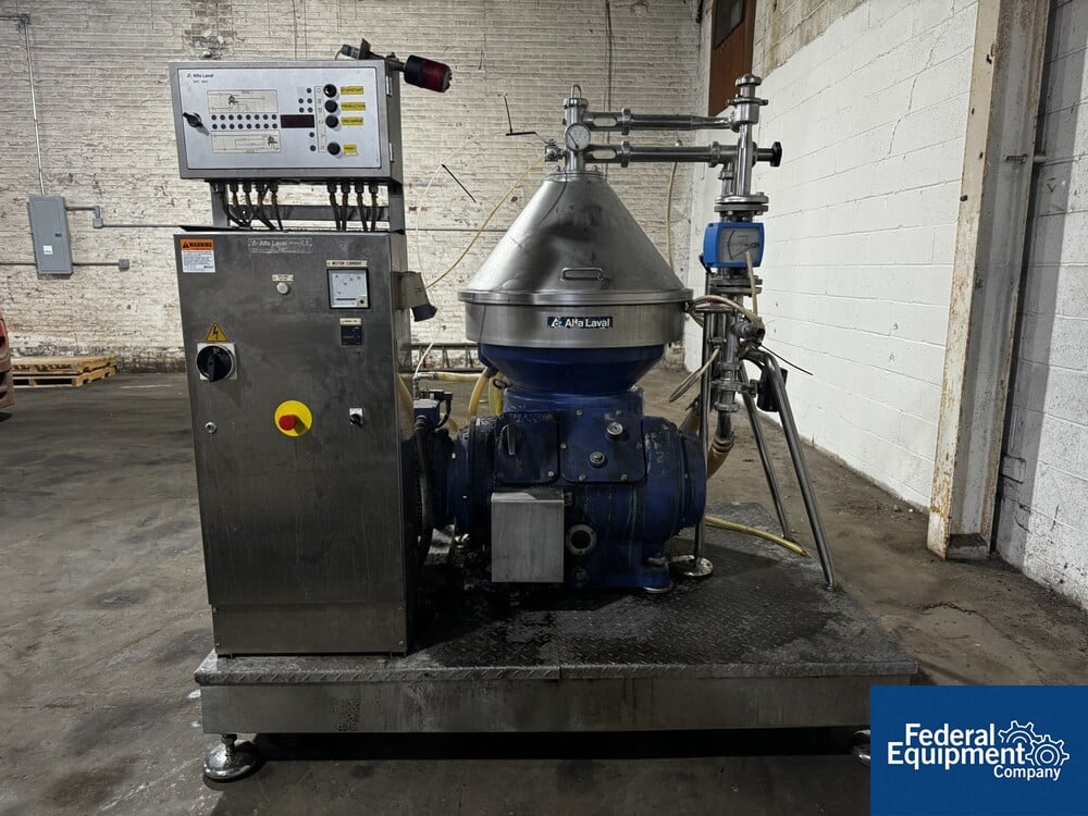 Alfa Laval Disc Centrifuge, Model VNPX 510 SGD 34 GS