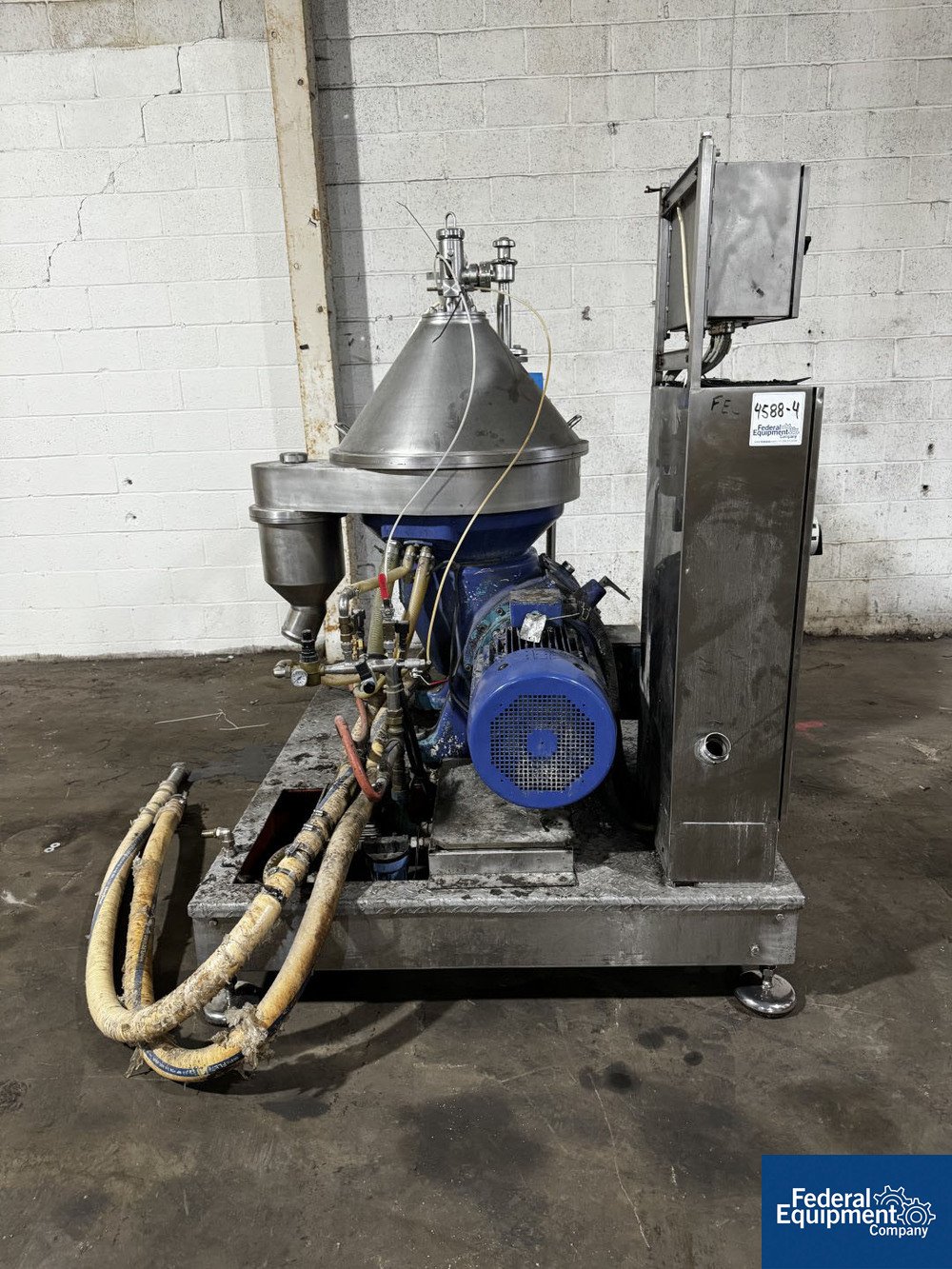 Alfa Laval Disc Centrifuge, Model VNPX 510 SGD 34 GS