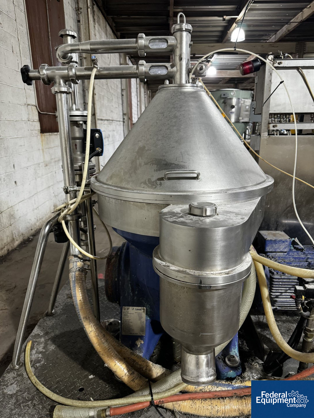 Alfa Laval Disc Centrifuge, Model VNPX 510 SGD 34 GS