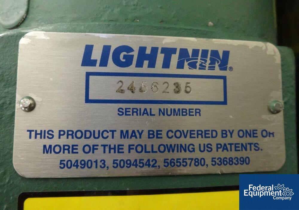 33 HP LIGHTNIN AGITATOR DRIVE, MODEL X5P33 | Federal Equipment Company