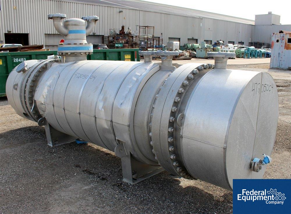 547 Sq Ft Gerhard Rauh Heat Exchanger, 316L S/S, 94/94#, Unused ...