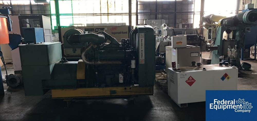225 KW Detroit Diesel Generator, Model F-7085-7300 | Federal