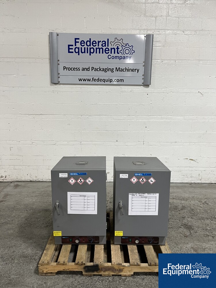 Shel Lab Drying Ovens (2) Federal Equipment Company